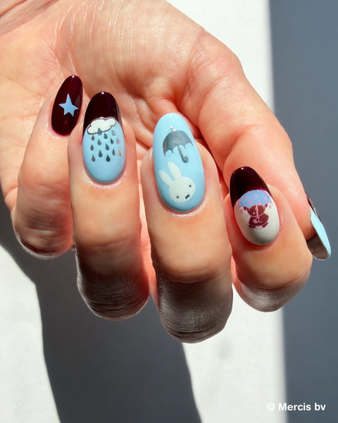 Miffy Nail Art Stickers - Several Styles!