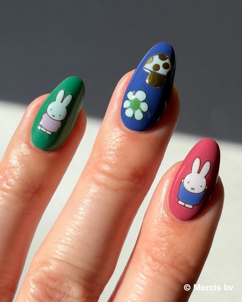 Miffy Nail Art Stickers - Several Styles!