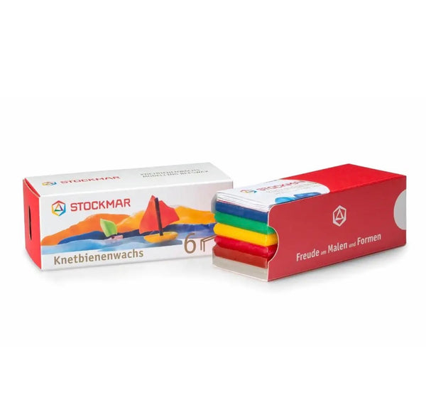 Stockmar Modelling Beeswax Box - 6 assorted colors