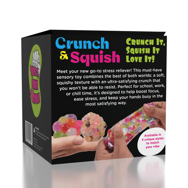 Crunch & Squish Candy Series Crunchy Squishy Stress Ball Fidget Toy
