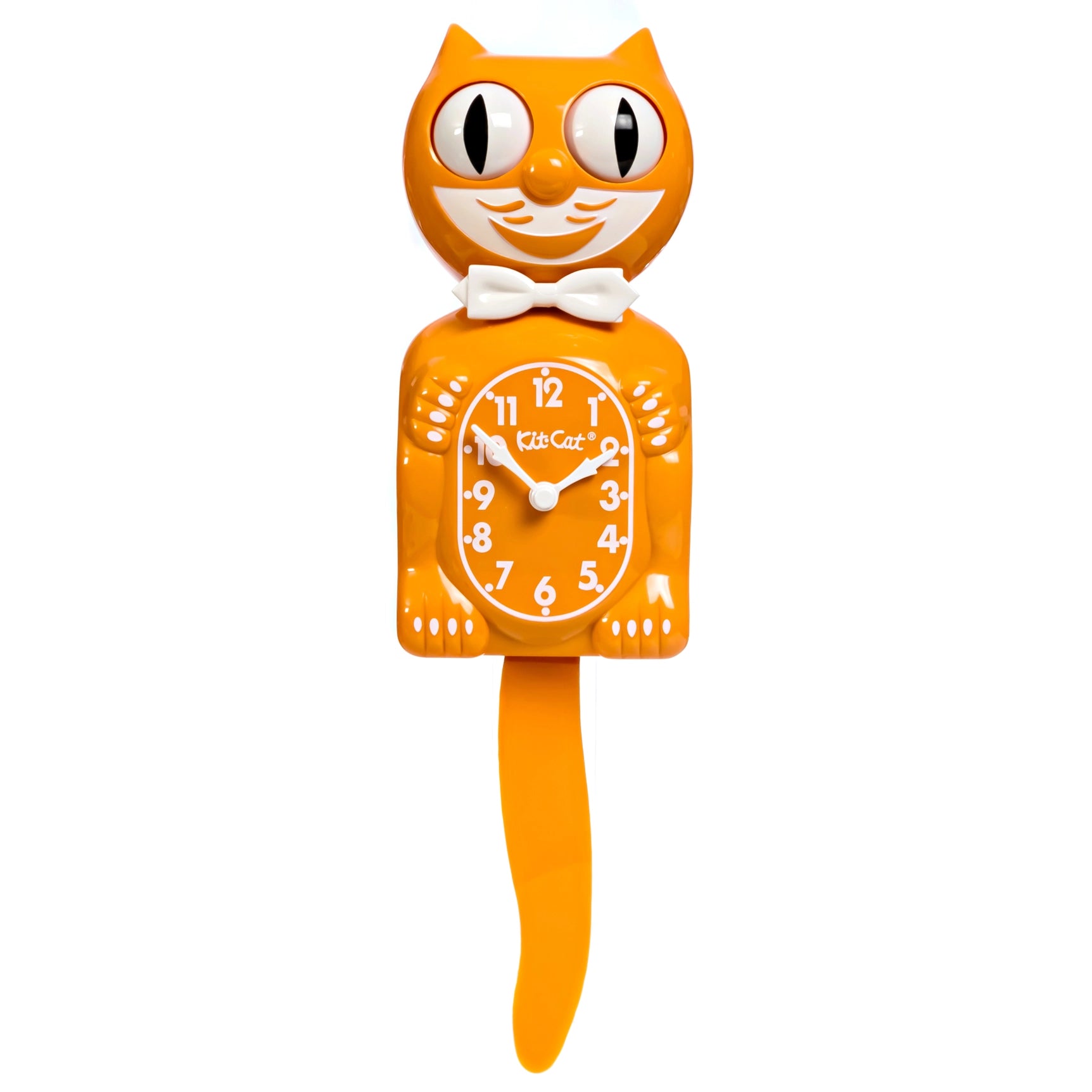 Festival Orange Kit-Cat Klock