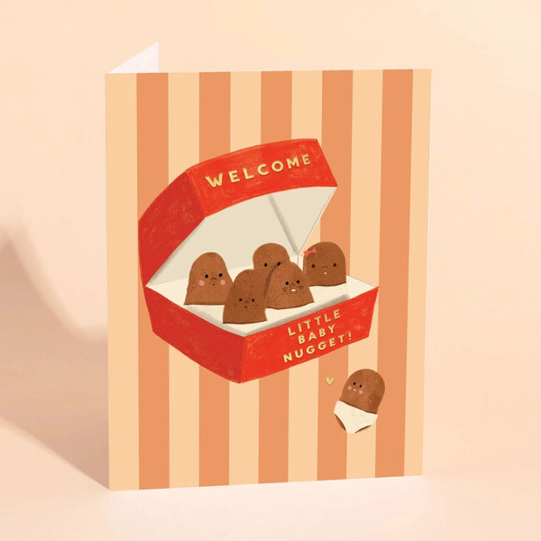 Lil Nugget Baby Card By Carolyn Suzuki