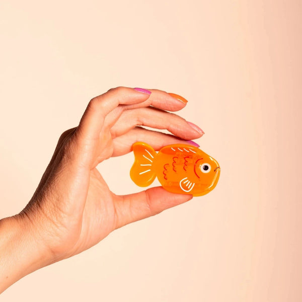 Mr. Kingyo Goldfish Hair Claw By Carolyn Suzuki