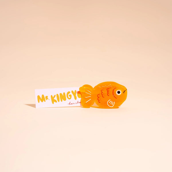 Mr. Kingyo Goldfish Hair Claw By Carolyn Suzuki