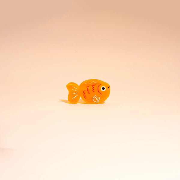 Mr. Kingyo Goldfish Hair Claw By Carolyn Suzuki