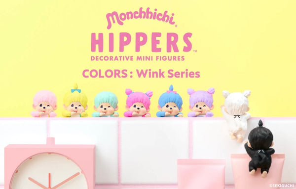 Monchhichi Hippers COLORS: Wink Series