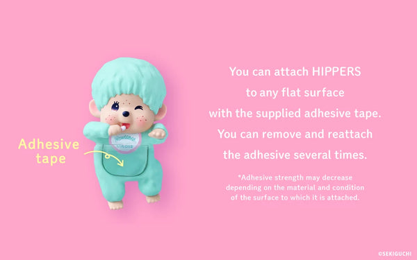 Monchhichi Hippers COLORS: Wink Series