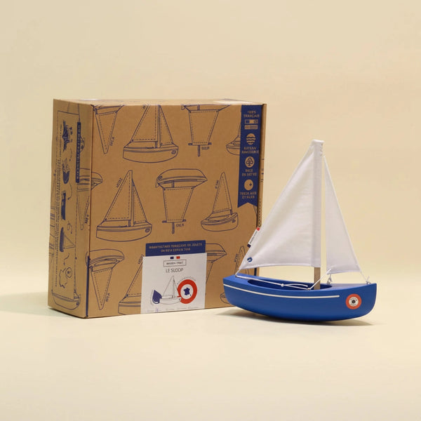 Maison Tirot - Toy Boat - Le Sloop (more colors)