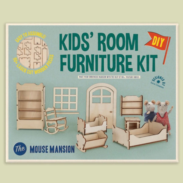 Mouse Mansion Kid’s Room Furniture Kit