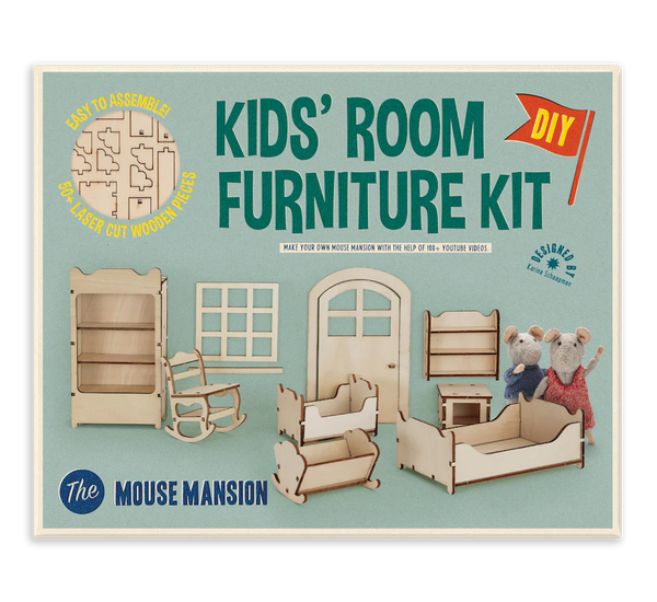 Mouse Mansion Kid’s Room Furniture Kit