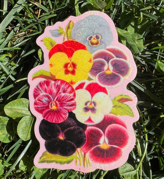 Violets Sticker