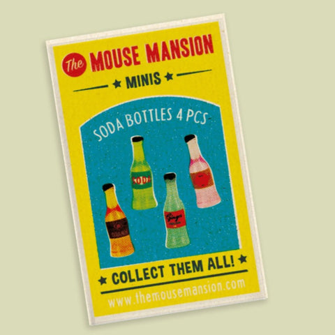 Mouse Mansion Mini Matchbox - Soda Bottles