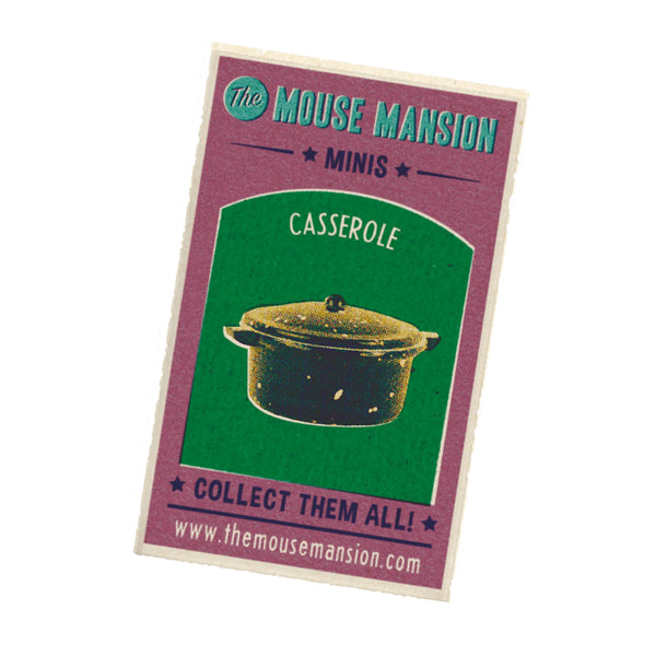 Mouse Mansion Mini Matchbox - Casserole