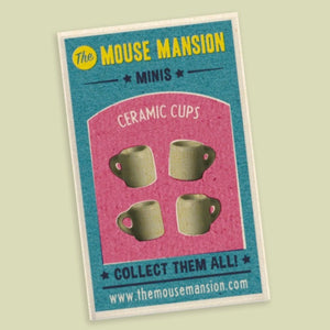 Mouse Mansion Mini Matchbox - Cups
