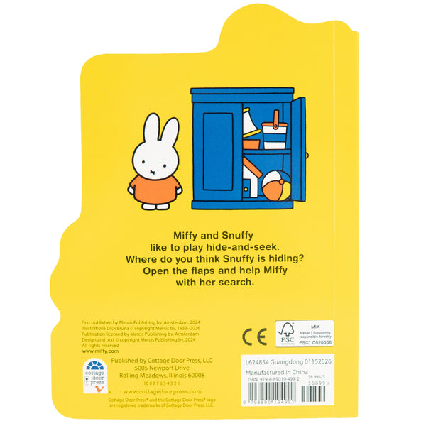 Miffy Looks For Snuffy Shaped Board Book