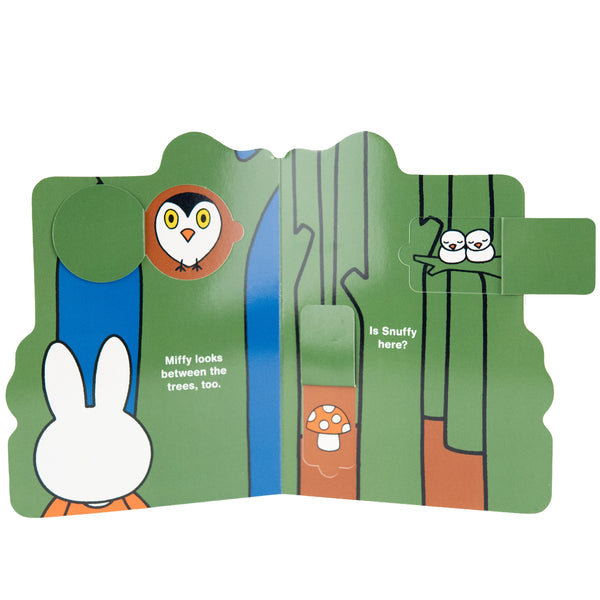 Miffy Looks For Snuffy Shaped Board Book