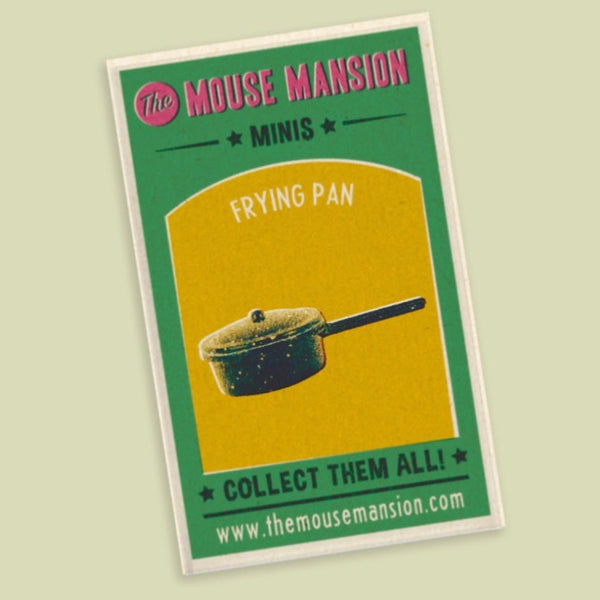 Mouse Mansion Mini Matchbox - Frying Pan