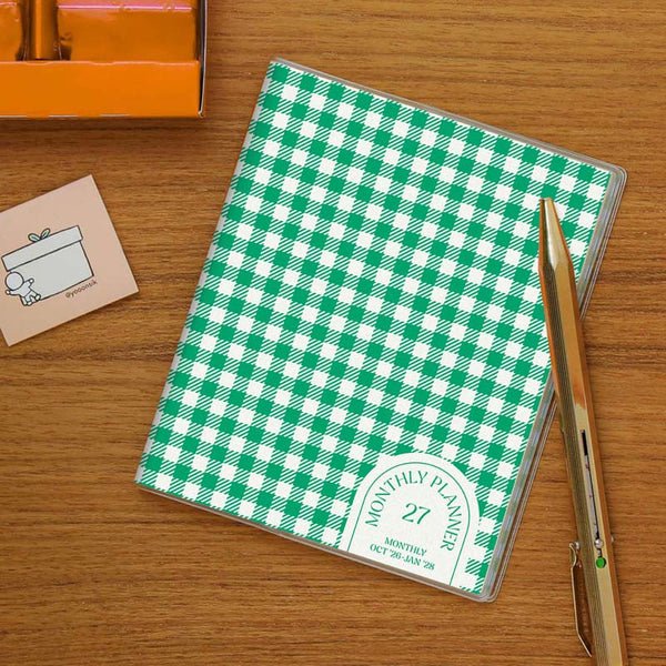 2027 Weekly Diary Glow Check Square (NE4) From Hightide