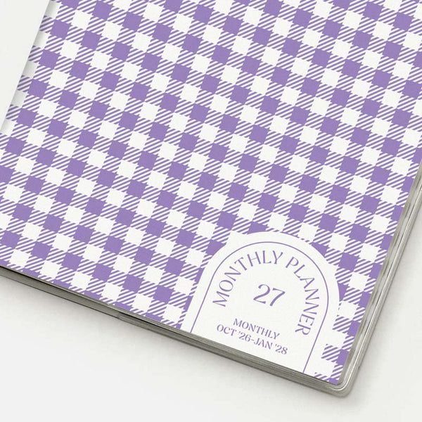 2027 Weekly Diary Glow Check Square (NE4) From Hightide