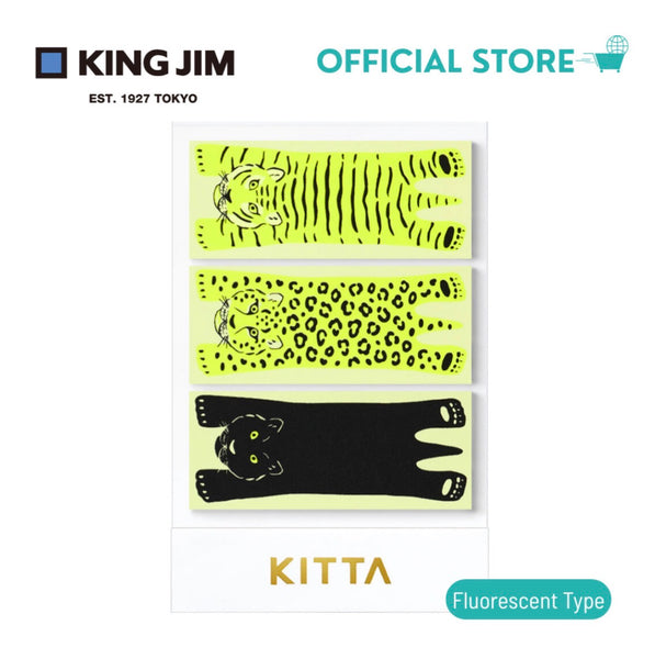 Kitta Fluorescent Washi Stickers in a Folio