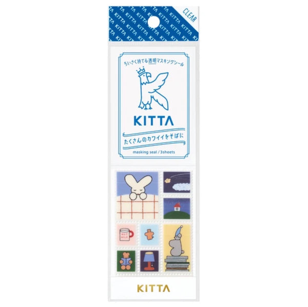 Kitta Clear Planner Stickers in a Folio