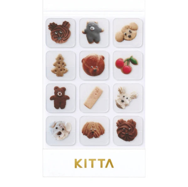 Kitta Clear Planner Stickers in a Folio