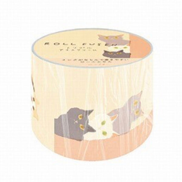 Roll of Cat Sticky Notes RYURYU (3 types)