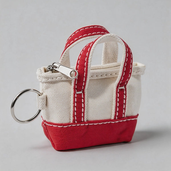Mini Tote Bag Keychain Bag Charm