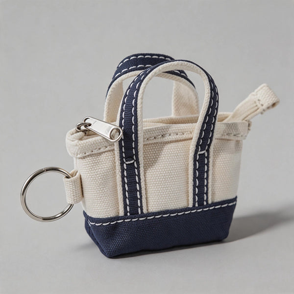 Mini Tote Bag Keychain Bag Charm