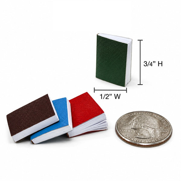 Set of 4 Dollhouse Miniature Books
