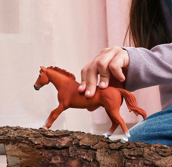 English Thoroughbred Stallion by Schleich