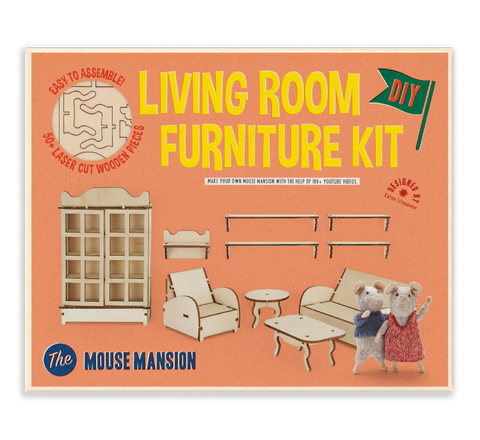 Mouse Mansion Living Room Furniture Kit