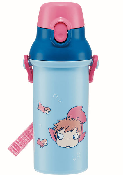 Ponyo Water Bottle With Strap