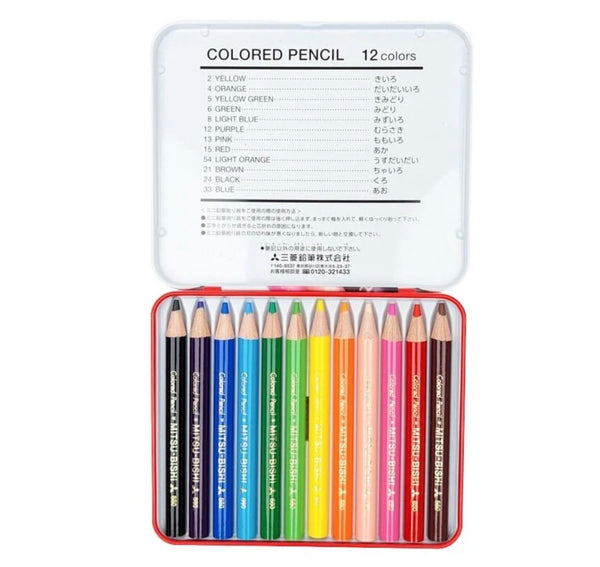 Mitsubishi 880 Mini Colored Pencils
