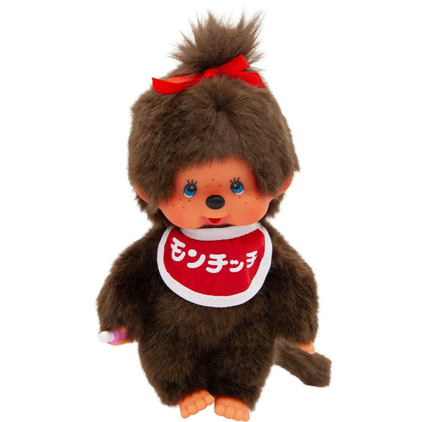 Monchhichi Blue Eyes and Japanese Bib Girl