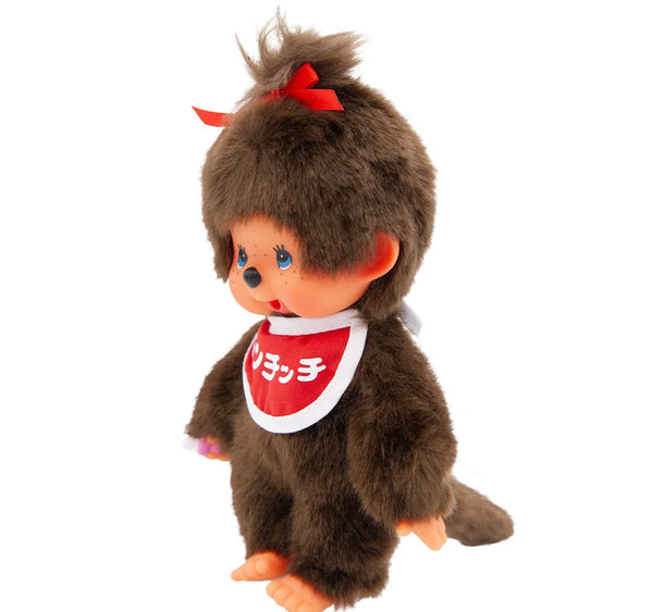 Monchhichi Blue Eyes and Japanese Bib Girl
