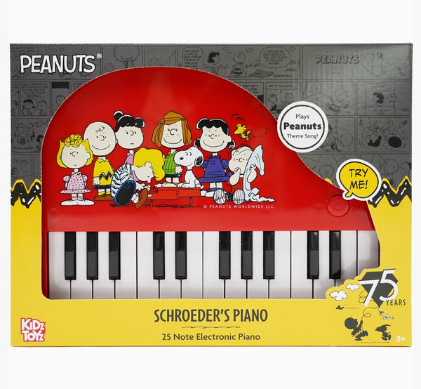 Peanuts Musical Toy – Schroeder 25 Note Grand Piano