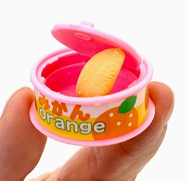 Fruit Can Eraser from Japan