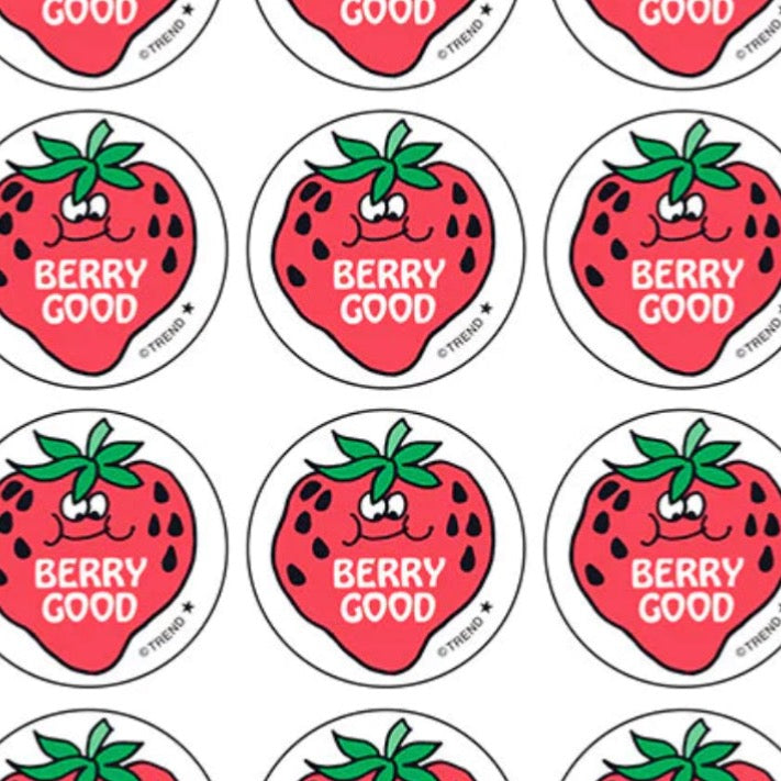 Retro Scratch 'n Sniff Stinky Stickers - Strawberry