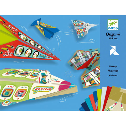 Planes Origami Paper Craft Kit by Djeco