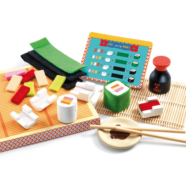 Aki & Maki Sushi Box Playset by Djeco