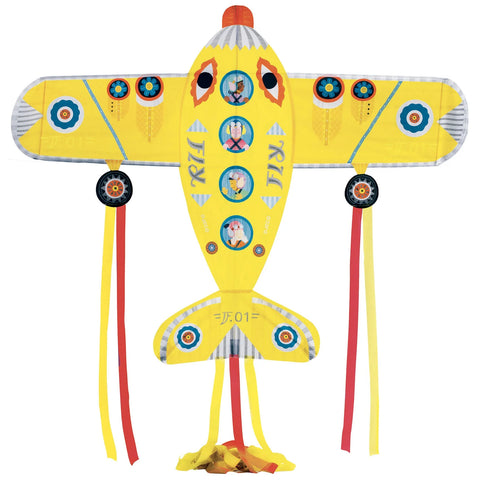 Maxi Plane Kite by Djeco - (in-store / local pick up only, WILL NOT SHIP)