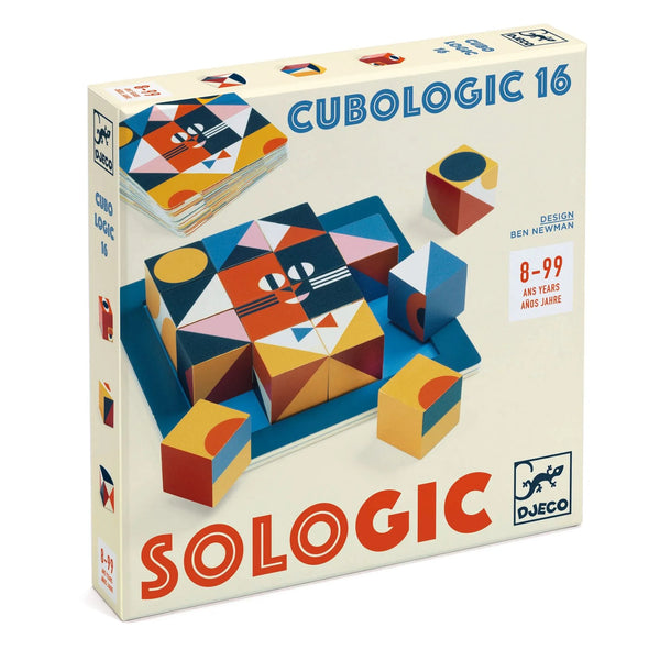 Sologic Cubologic 16 Game by Djeco