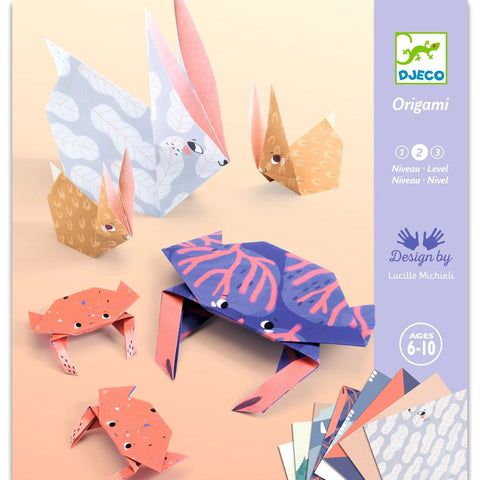 Family Origami Paper Craft Kit by Djeco