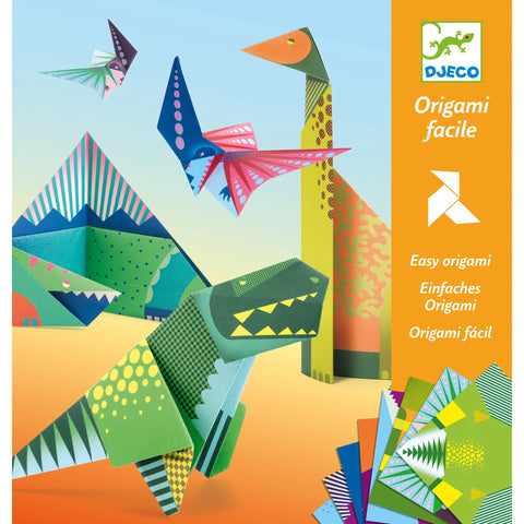 Dinosaurs Origami Paper Craft Kit by Djeco