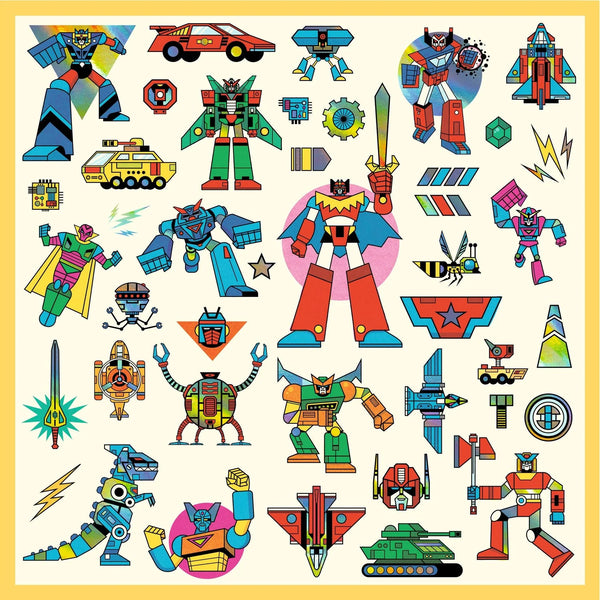 Robot Sticker Sheets by Djeco