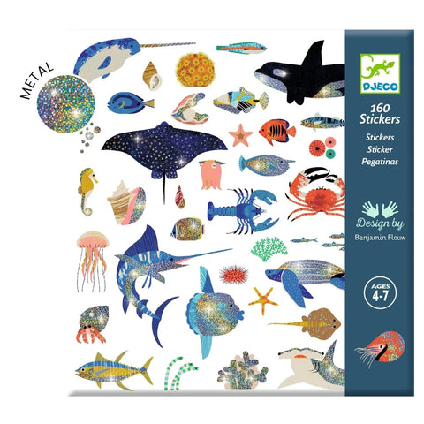 Ocean Sticker Sheets by Djeco