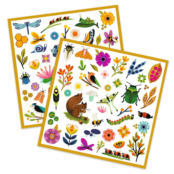 Garden Sticker Sheets by Djeco