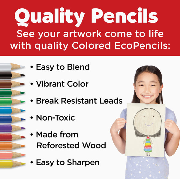 Faber-Castell World Colors - 15 Colored Ecopencils