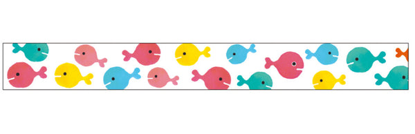 Taro Gomi Washi Tape - Fish